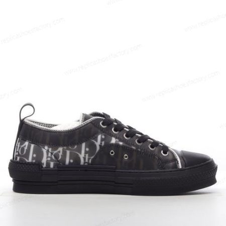 Replica DIOR B23 OBLIQUE TRAINERS Men’s and Women’s Shoes ‘Black’