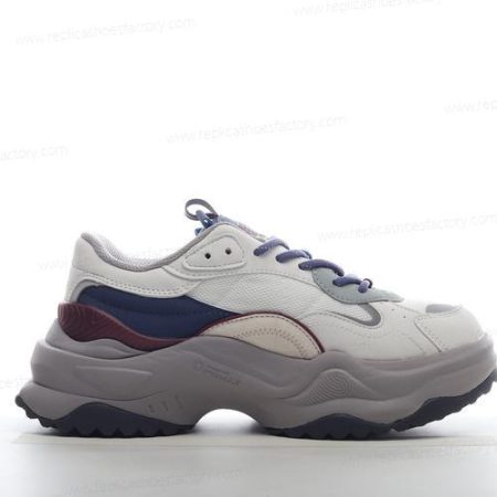 Replica FILA Fusion Bianco 2 Men’s and Women’s Shoes ‘Blue Grey White’ T12W311302FBA