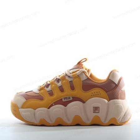 Replica FILA Fusion CROISSANT Chunky Sneakers Men’s and Women’s Shoes ‘Yellow’ F12W342103FSI