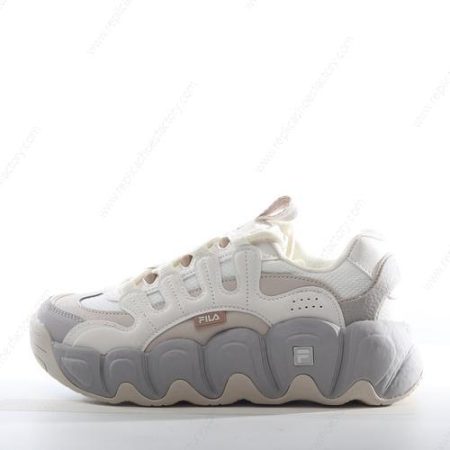 Replica FILA Fusion Men’s and Women’s Shoes ‘White Grey’ F12W342103FTO