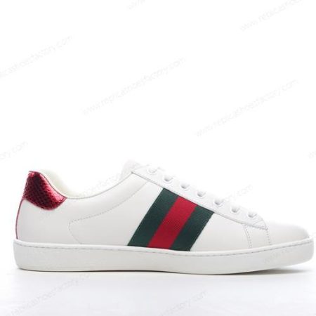 Replica Gucci ACE Bee Sneakers Men’s and Women’s Shoes ‘White Red’