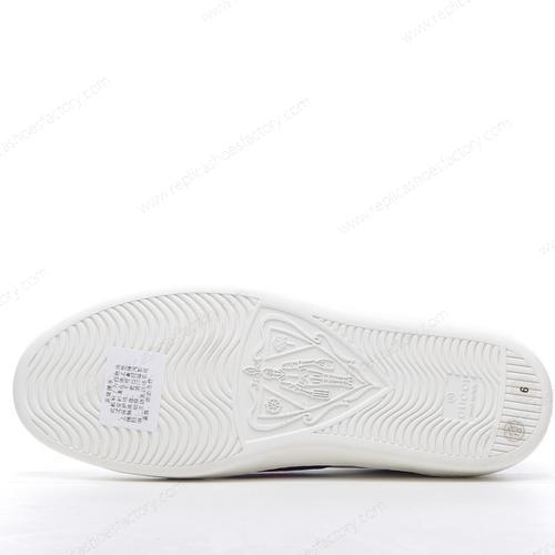 Replica Gucci ACE Bee Sneakers Mens and Womens Shoes White Red