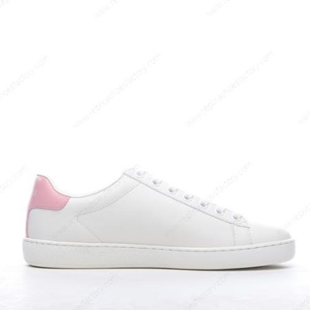 Replica Gucci ACE Interlocking G Men’s and Women’s Shoes ‘White Pink’ 598527-AYO70-9076