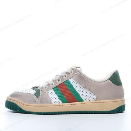 Replica Gucci Screener GG 2021ss Men’s and Women’s Shoes ‘Red Green White’