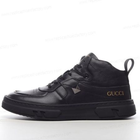 Replica Gucci Screener GG High Men’s and Women’s Shoes ‘Black’