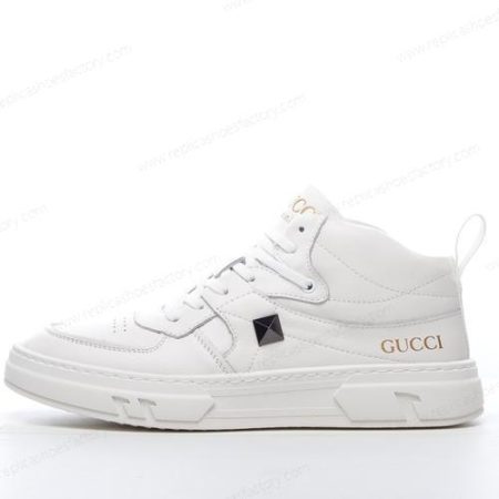 Replica Gucci Screener GG High Men’s and Women’s Shoes ‘White’