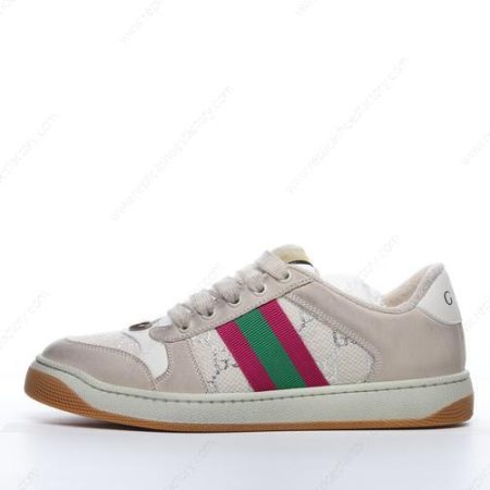 Replica Gucci Screener Men’s and Women’s Shoes ‘Pink Green’ 577684-2C830-915