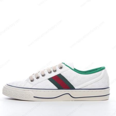 Replica Gucci Tennis 1977 Canvas Men’s and Women’s Shoes ‘White Green’