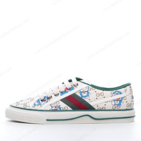 Replica Gucci x Doraemon Tennis 1977 Men’s and Women’s Shoes ‘White’