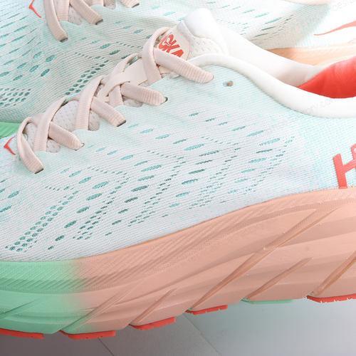 Replica HOKA ONE ONE Clifton 8 Mens and Womens Shoes Pink Green