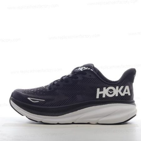 Replica HOKA ONE ONE Clifton 9 Men’s and Women’s Shoes ‘Black White’ 1127896-BWHT