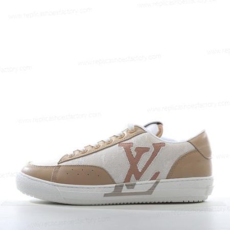 Replica LOUIS VUITTON 23ss Trainer Men’s and Women’s Shoes ‘Off White’