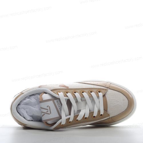 Replica LOUIS VUITTON 23ss Trainer Mens and Womens Shoes Off White