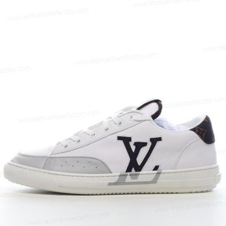Replica LOUIS VUITTON Charlie Trainers Men’s and Women’s Shoes ‘White Brown Black’ 1A9JN8