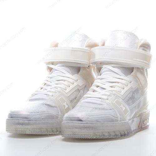 Replica LOUIS VUITTON LV Trainer 2021s Mens and Womens Shoes White