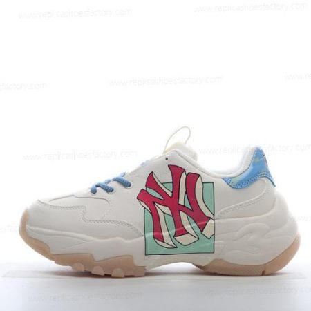 Replica MLB Bigball Chunky Men’s and Women’s Shoes ‘Blue White Red Brown’