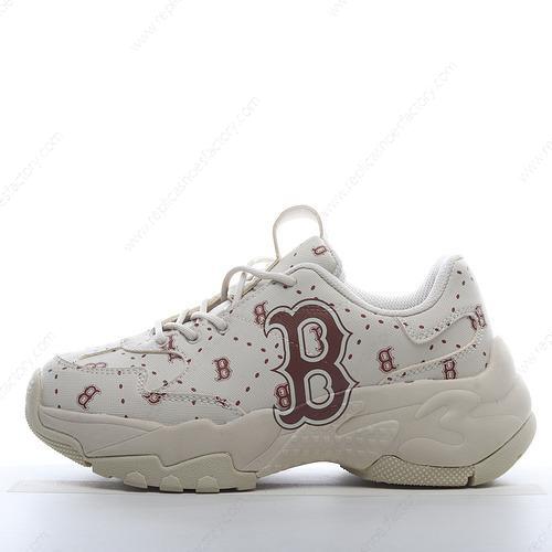 Replica MLB Bigball Chunky Mens and Womens Shoes Grey Brown 3ASHMS13N43BGS