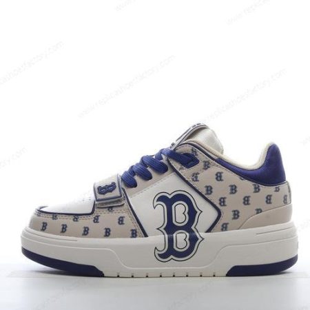 Replica MLB Chunky Liner Men’s and Women’s Shoes ‘Blue Beige’ 3ASXLM13N-43BGL