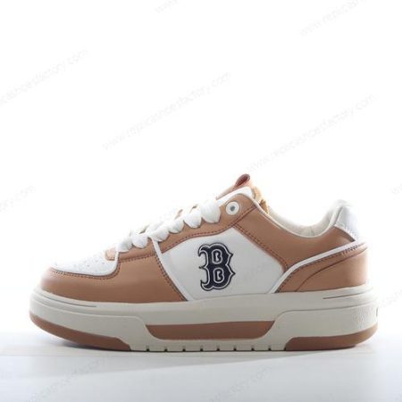 Replica MLB Chunky Liner Men’s and Women’s Shoes ‘Brown White’ 3ASXCLS4N-43BGS