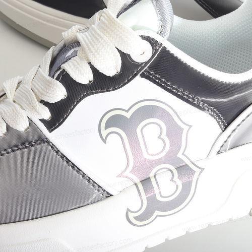 Replica MLB Chunky Liner Mens and Womens Shoes Grey Silver White