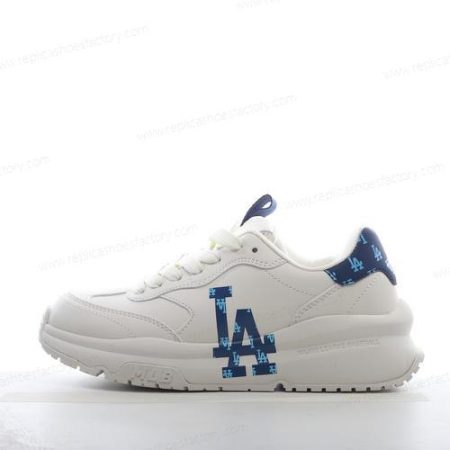 Replica MLB Chunky Runner Classic Men’s and Women’s Shoes ‘White Blue’ 3ASHCRM3N07NYD