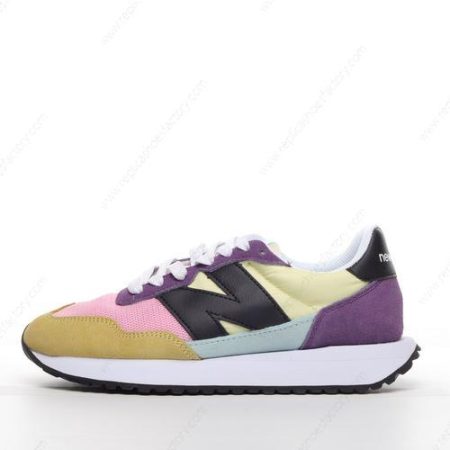 Replica New Balance 237 Men’s and Women’s Shoes ‘Pink Purple Yellow’ WS237PW1