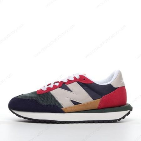 Replica New Balance 237 Men’s and Women’s Shoes ‘Red Blue Brown’ MS237LA1