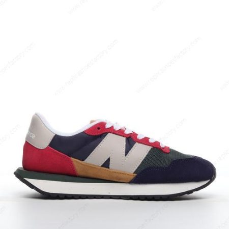 Replica New Balance 237 Men’s and Women’s Shoes ‘Red Blue Brown’ MS237LA1