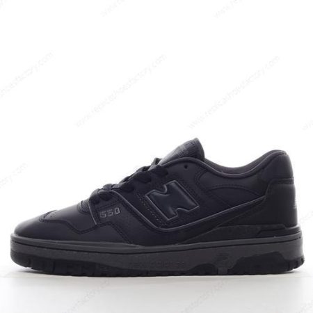 Replica New Balance 550 Men’s and Women’s Shoes ‘Black’ BB550BBB
