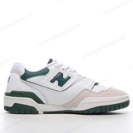 Replica New Balance 550 Men’s and Women’s Shoes ‘Green White’ BB550WT1