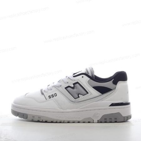 Replica New Balance 550 Men’s and Women’s Shoes ‘White Black’ BB550NCL
