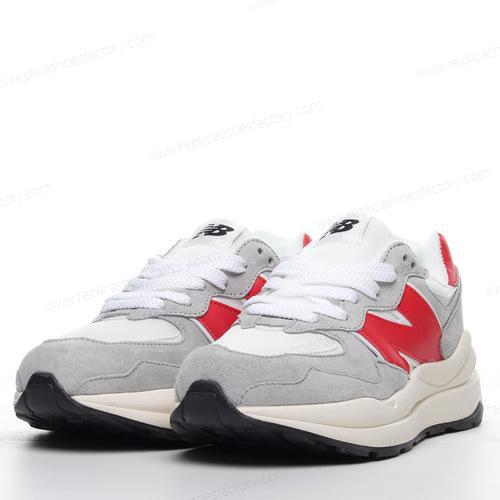 Replica New Balance 57 40 Mens and Womens Shoes Grey Red M5740CC