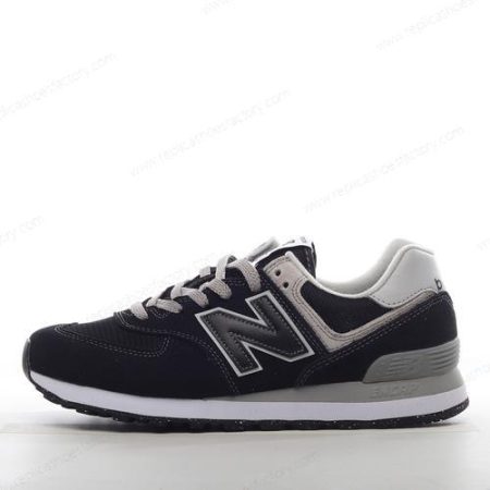 Replica New Balance 574 Men’s and Women’s Shoes ‘Black White’ WL574EVB