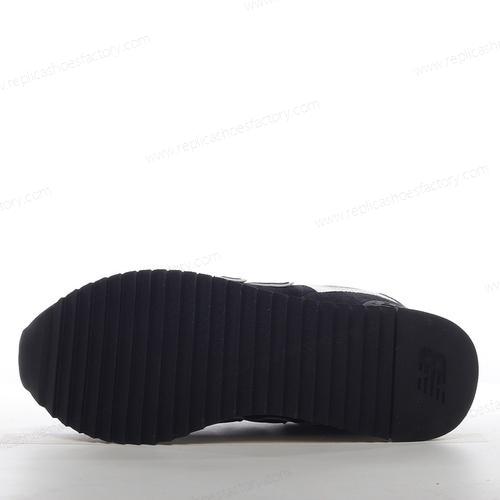 Replica New Balance 574 Mens and Womens Shoes Black White WL574ZAB