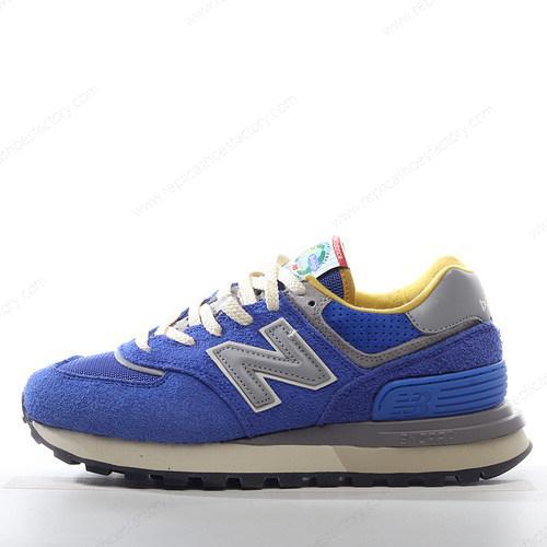 Replica New Balance 574 Mens and Womens Shoes Blue U574LGD1