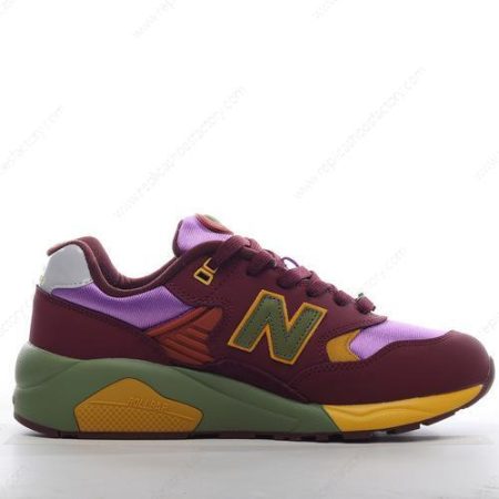 Replica New Balance 580 Men’s and Women’s Shoes ‘Red Purple Green Yellow’ MT580SR2