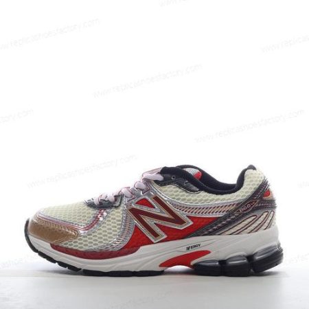 Replica New Balance 860v2 Men’s and Women’s Shoes ‘Red Silver’ ML860AD2