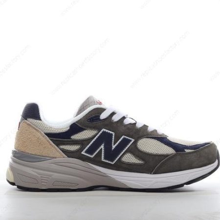 Replica New Balance 990v3 Men’s and Women’s Shoes ‘Green Grey’ PC990TO3