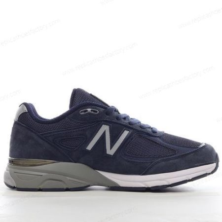 Replica New Balance 990v4 Men’s and Women’s Shoes ‘Navy White’ M990NV4