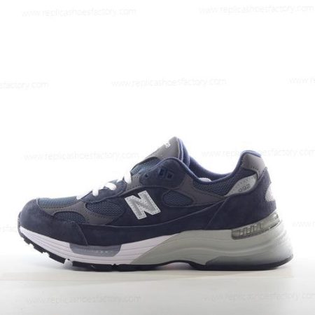 Replica New Balance 992 Men’s and Women’s Shoes ‘Blue Grey Green White’
