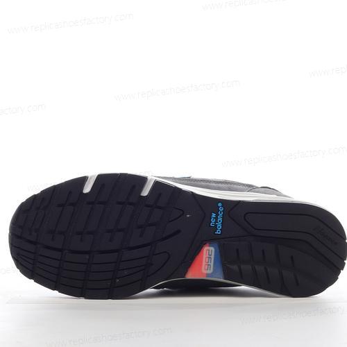 Replica New Balance 992 Mens and Womens Shoes Grey Blue Black M992KT
