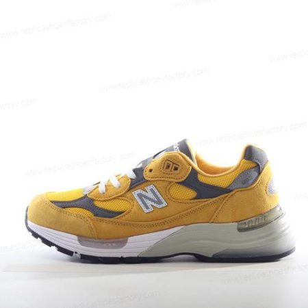 Replica New Balance 992 Men’s and Women’s Shoes ‘Yellow Grey’ M992BB