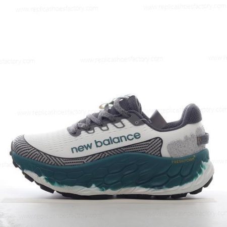 Replica New Balance Fresh Foam X More Trail v3 Men’s and Women’s Shoes ‘White Black Green’ MTMORLW3