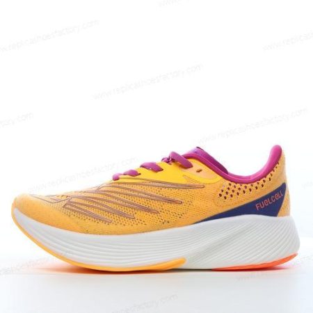 Replica New Balance Fuelcell RC Elite v2 Men’s and Women’s Shoes ‘Yellow Blue’ MRCELCO2