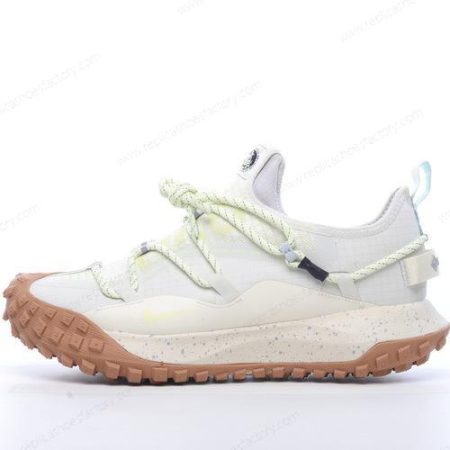 Replica Nike ACG Mountain Fly Low Men’s and Women’s Shoes ‘White Green Brown’ DD2861-001