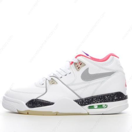 Replica Nike Air Flight 89 Men’s and Women’s Shoes ‘Black White Red Grey’ CW2616-101