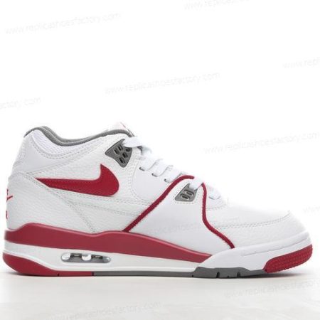 Replica Nike Air Flight 89 Men’s and Women’s Shoes ‘White Red’ 819665-100