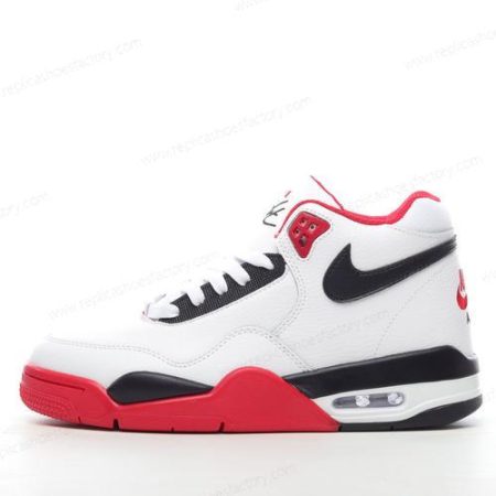 Replica Nike Air Flight Legacy Men’s and Women’s Shoes ‘White Black Red’ BQ4212-100