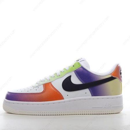 Replica Nike Air Force 1 Low 07 Men’s and Women’s Shoes ‘White Black Orange’ FD0801-100