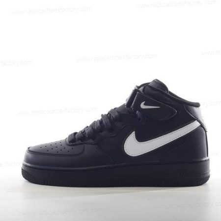 Replica Nike Air Force 1 Mid 07 Men’s and Women’s Shoes ‘Black’ 315123-043